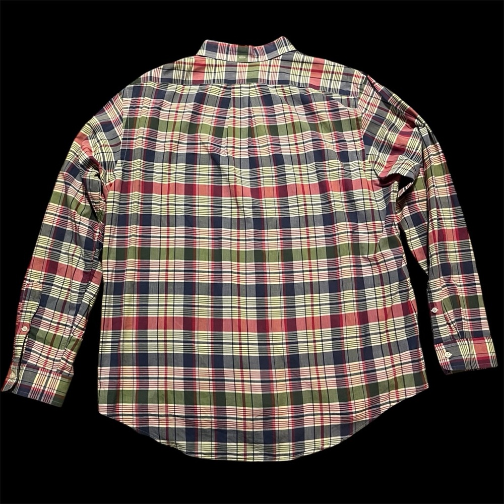 POLO RALPH LAUREN MULTICOLOR PLAID SHIRT XXL - Picture 2 of 5